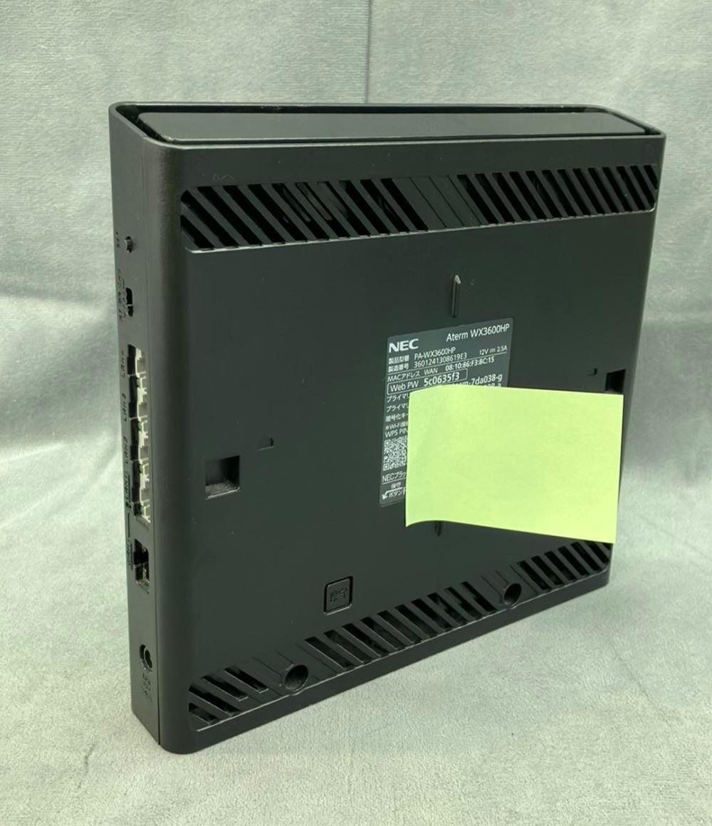 WiFiルーターAterm PA-WX3600HP Aterm WX3600HP | 製品一覧 | AtermStation