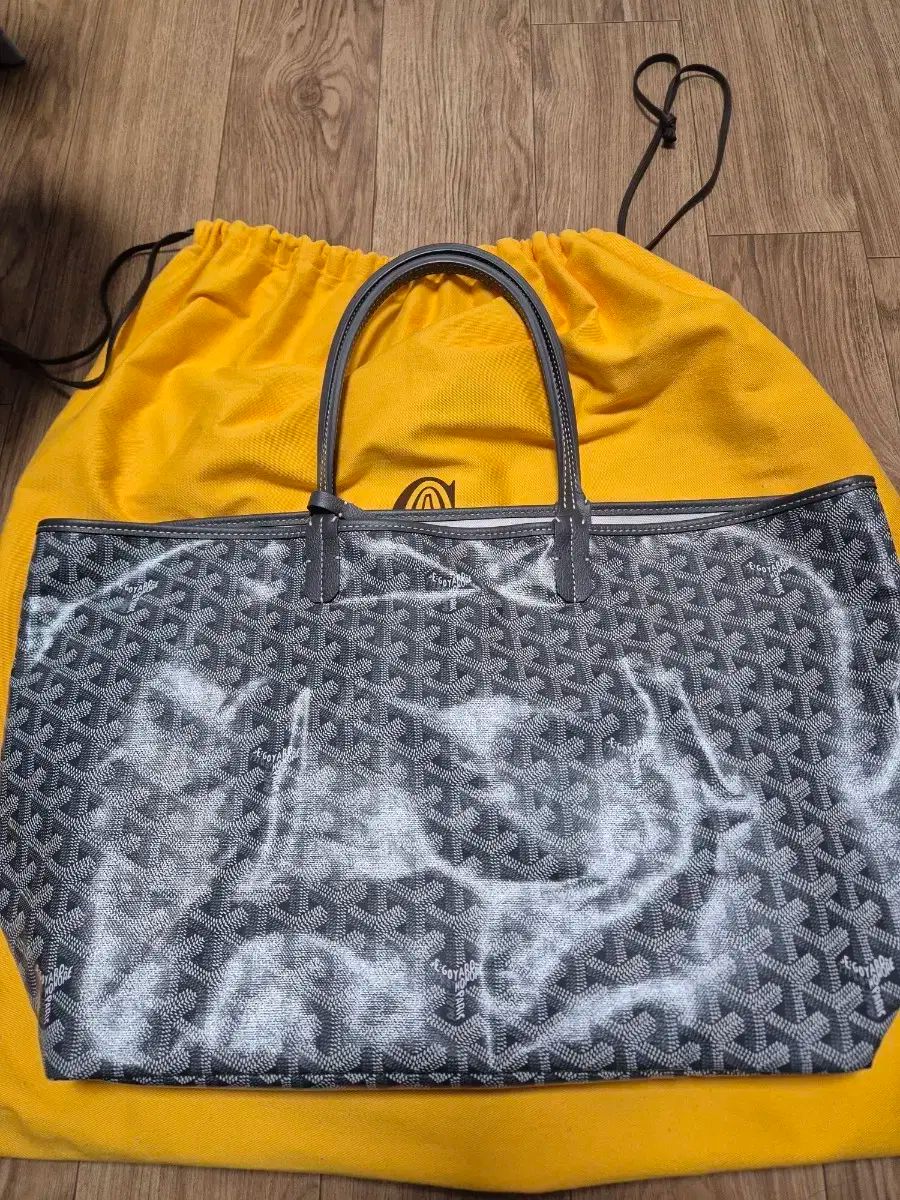 ゴヤール サンルイ PM グレー 販売 -ほぼ新品 (店舗フルセット) - メルカリ