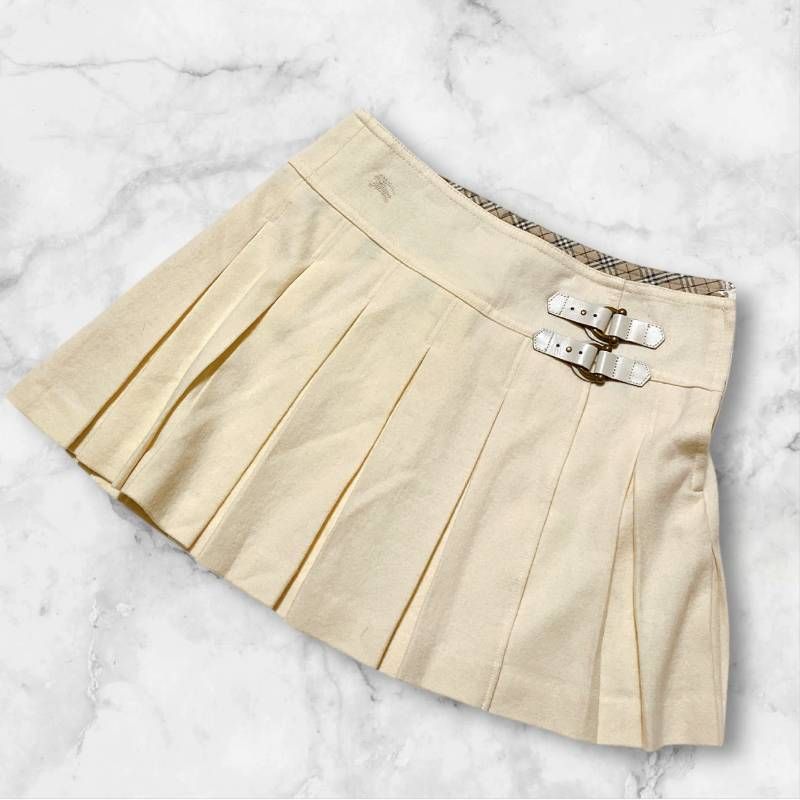 Burberry Blue Label バーバリーブルーレーベル ミニスカート フレア