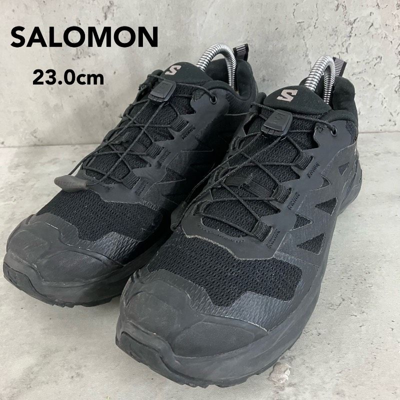 SALOMON サロモン X-ADVENTURE GORE-TEX W 23.0cm 黒 エックス