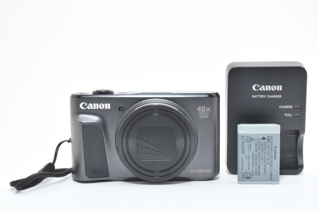 622 美品 Canon キャノン PowerShot SX720 HS パワーショット ブラック