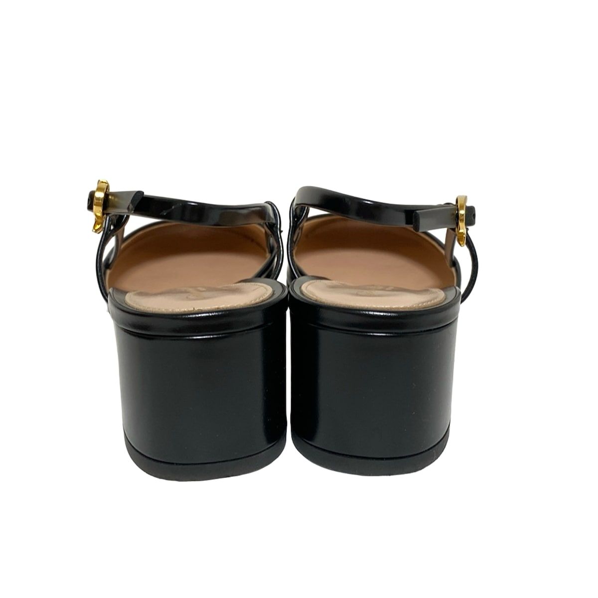 Gianvito Rossi(ジャンヴィト・ロッシ) サンダル 37 レディース - 黒