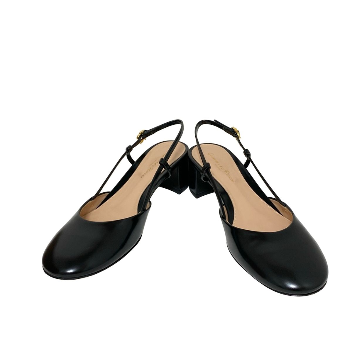 Gianvito Rossi(ジャンヴィト・ロッシ) サンダル 37 レディース - 黒