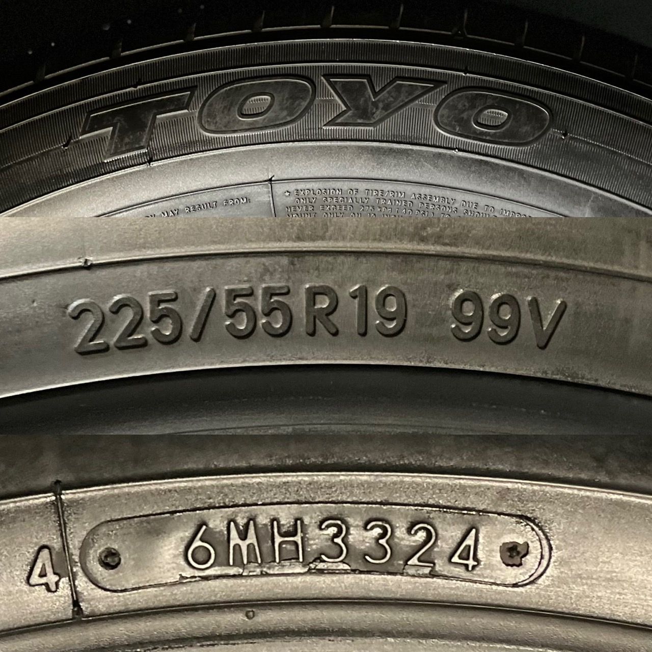 2024/2023年製 約9.3～9.9分山 トーヨー TOYO プロクセス PROXES R46