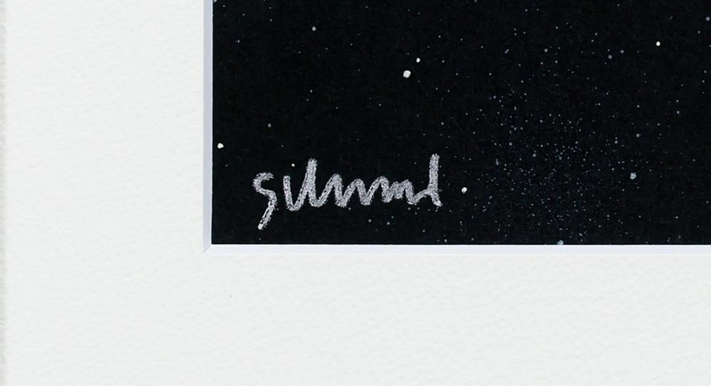 真作】【WISH】シム・シメール SCHIM SCHIMMEL「大切な場所Ⅱ」シルク