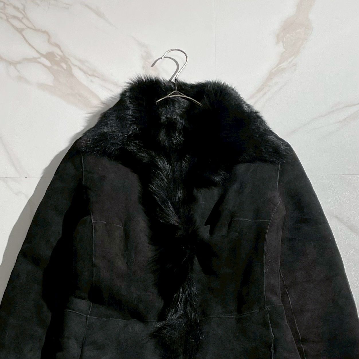 激レア✨️エポカ EPOCA ムートンコート ラムレザー リアルファー 羊革