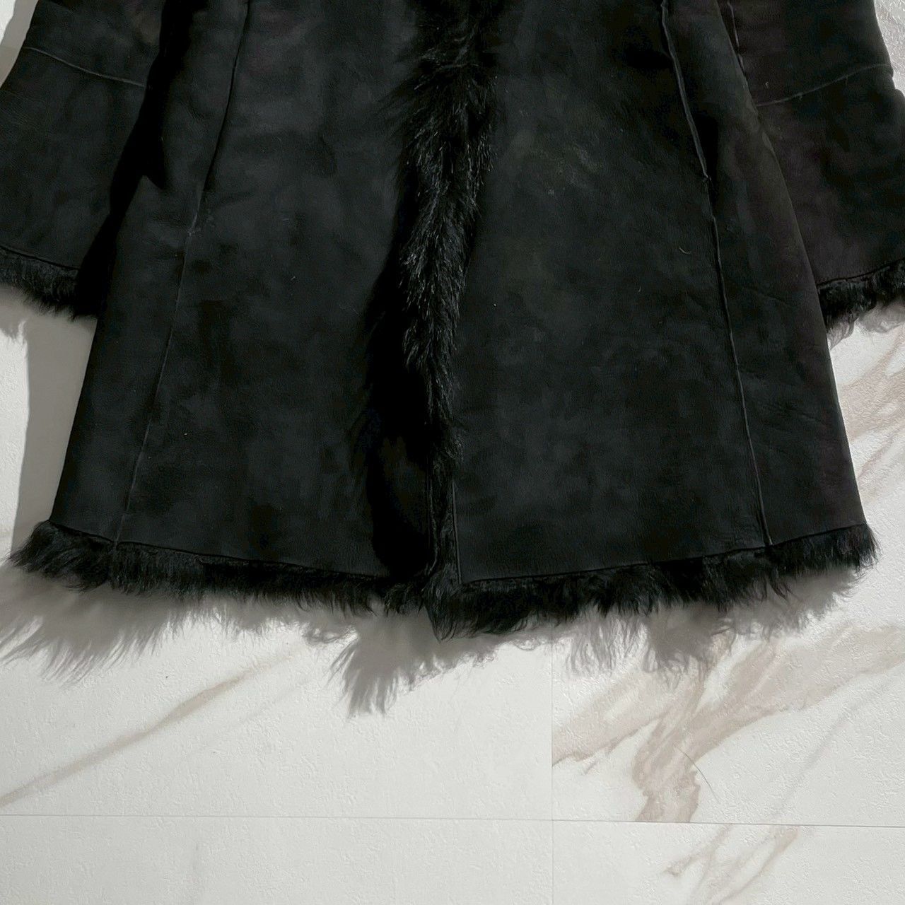 激レア✨️エポカ EPOCA ムートンコート ラムレザー リアルファー 羊革