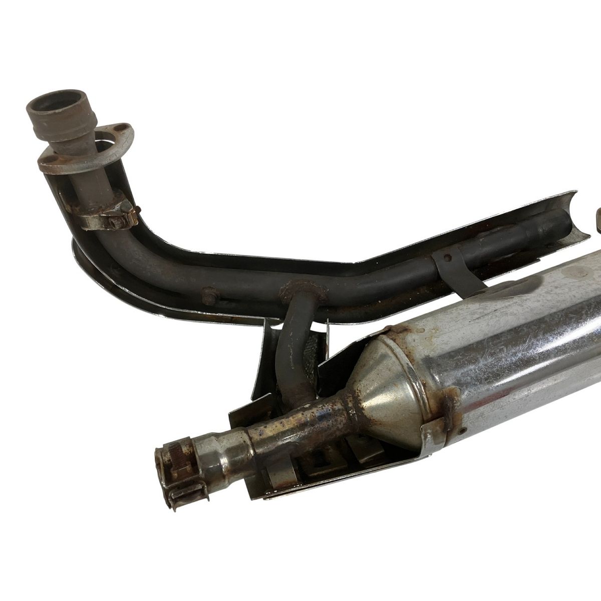 YAMAHA ドラッグスター400 純正 マフラー 5KP8-2 バイク パーツ