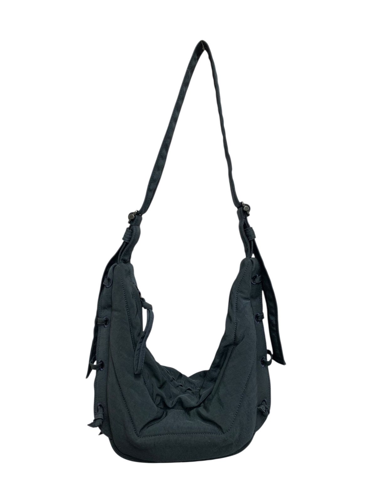 ルメール Lemaire small Soft Game Bag ショルダーバッグ ネイビー 