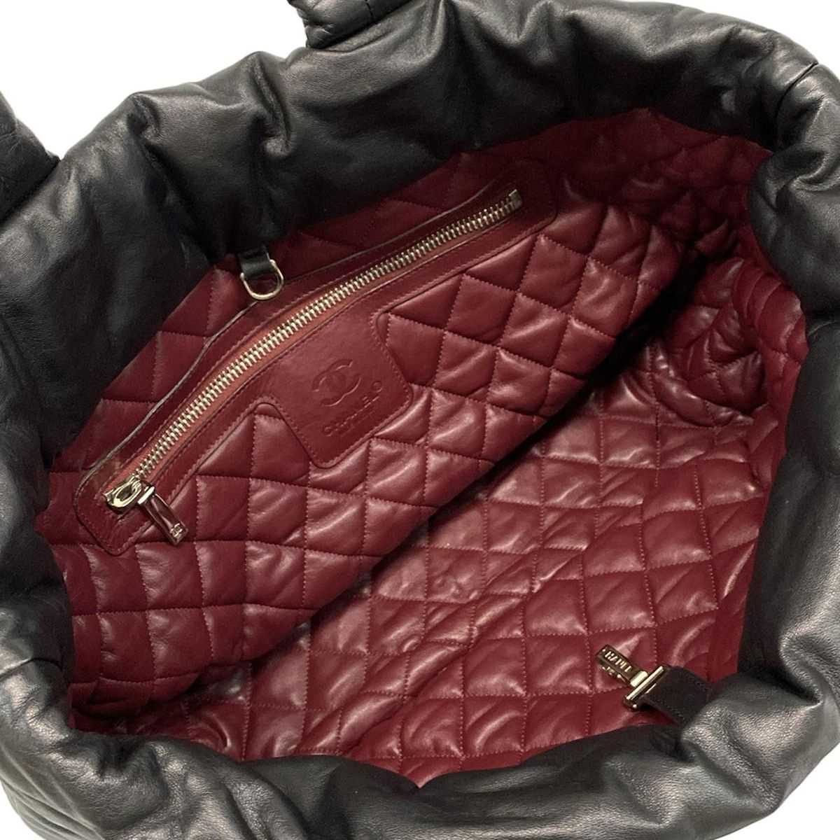 CHANEL(シャネル) トートバッグ コココクーントート 黒 ココマーク