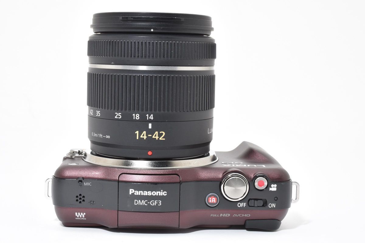 とみー⚠️プロフ必読　【新品級ショット数】LUMIX DMC-GF3 Amazon.com : Panasonic Lumix DMC-GF3 12 MP Micro 4/3 Mirrorless