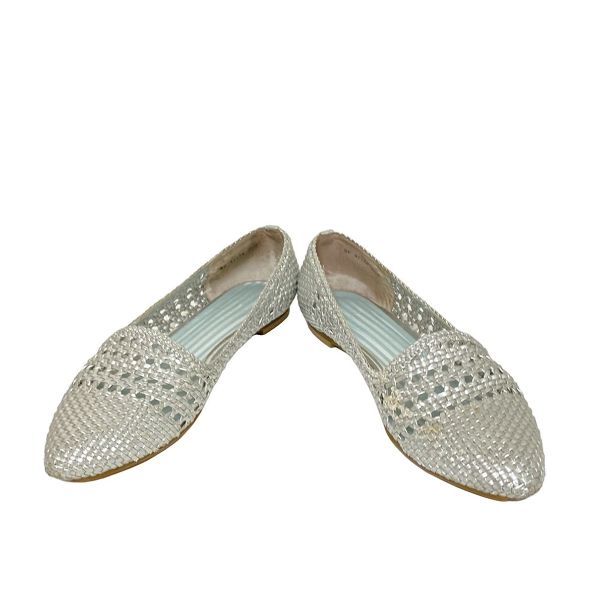 DIANA(ダイアナ) フラットシューズ 23 1/2 レディース シルバー