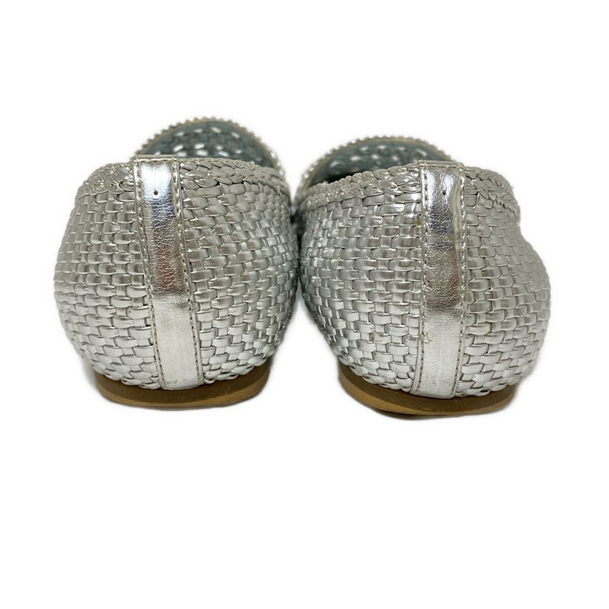 DIANA(ダイアナ) フラットシューズ 23 1/2 レディース シルバー