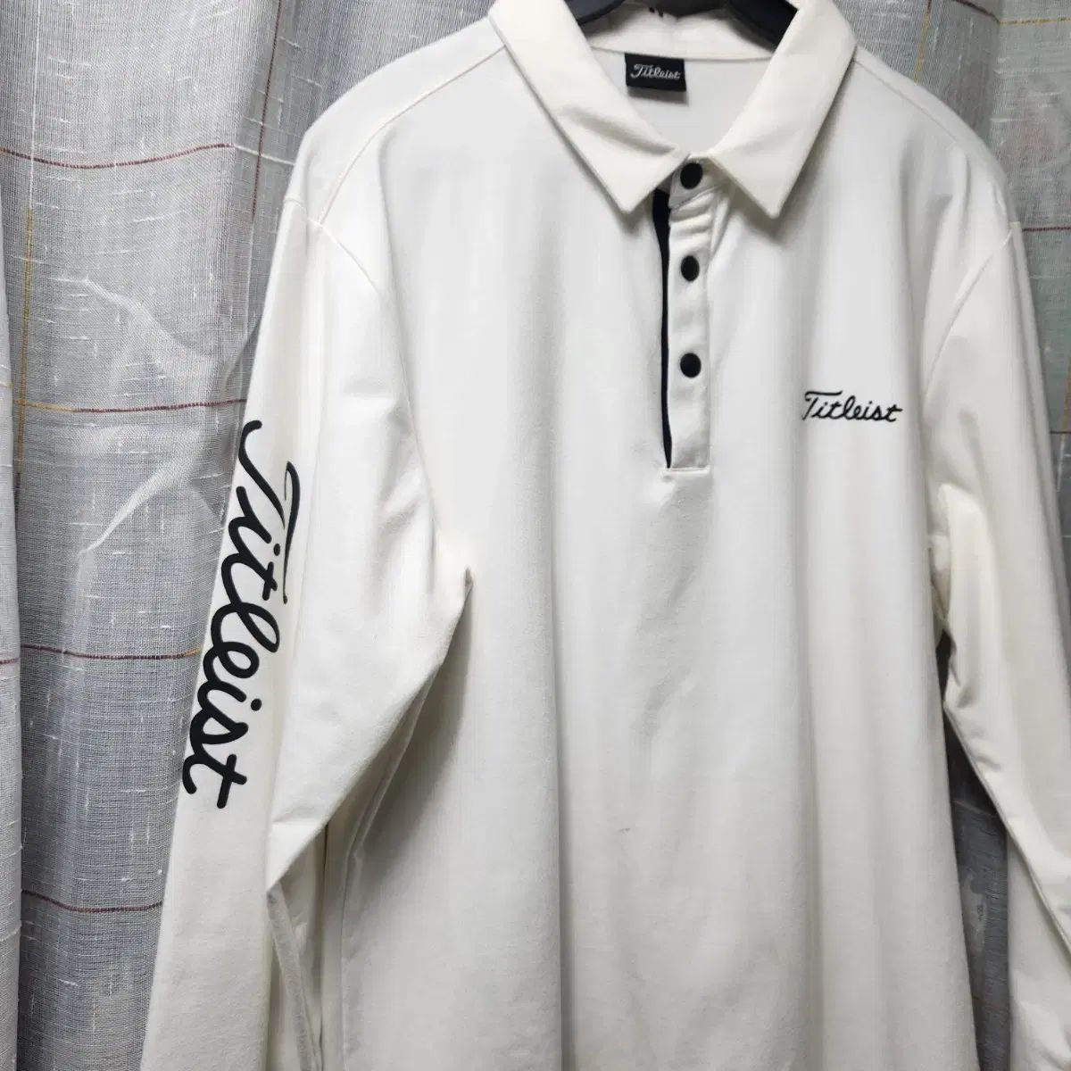 ゴルフ 美品 Titleist 長袖 ゴルフウェア 白 ホワイト 3L トップス ゴルフ