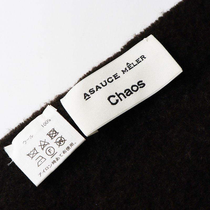カオス Chaos アソースメレ ASAUCE MELER 別注 ウールフリンジストール