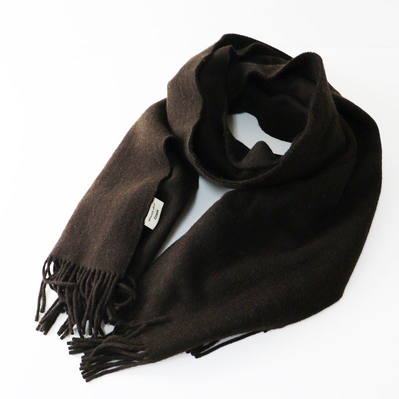 ASAUCE MELER＊ Chaos 別注＊大判ストール＊新品未使用 Chaos(カオス)｜【ASAUCE MELER】別注トライアングルストール/モカ の