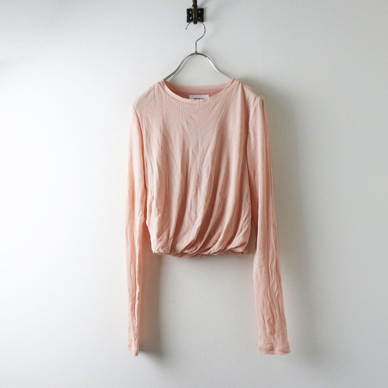 美品 2025SS ミースロエ MIESROHE ツイスト長袖トップス one size