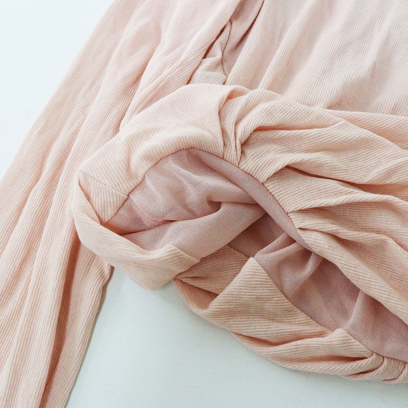 美品 2025SS ミースロエ MIESROHE ツイスト長袖トップス one size