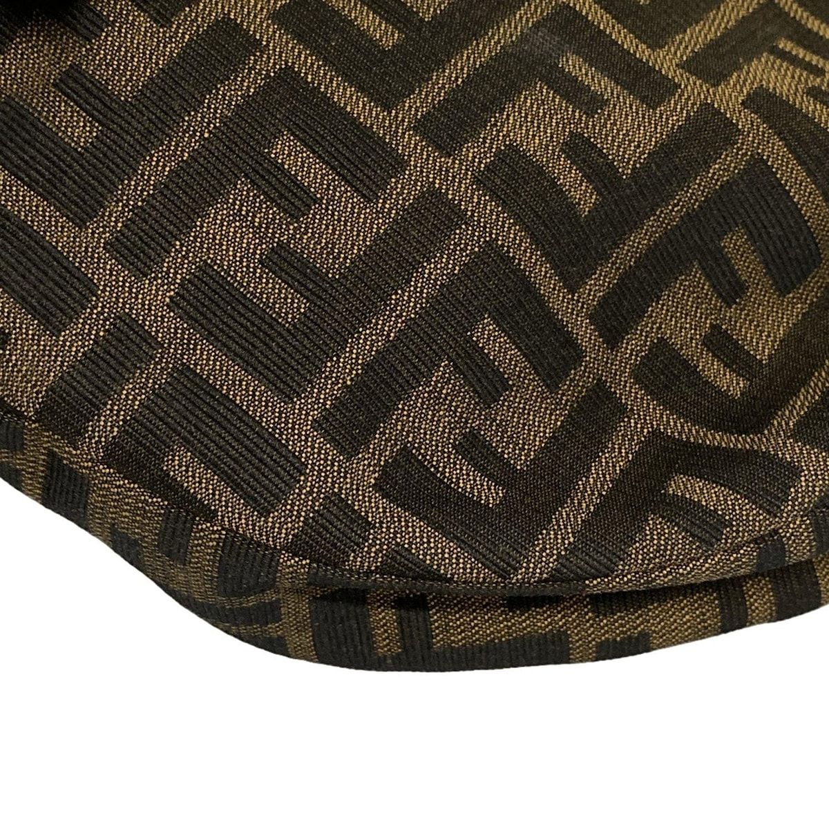 FENDI(フェンディ) ショルダーバッグ ズッカ柄 16321 ブラウン×黒