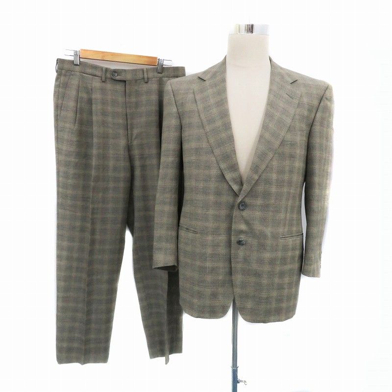 ダンヒル dunhill スーツ セットアップ 上下 テーラードジャケット