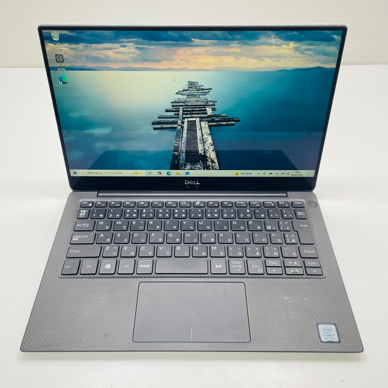 DELL XPS 13 9370 4K タッチパネル 13.3型 Core i7 8550U/ Ram 16GB