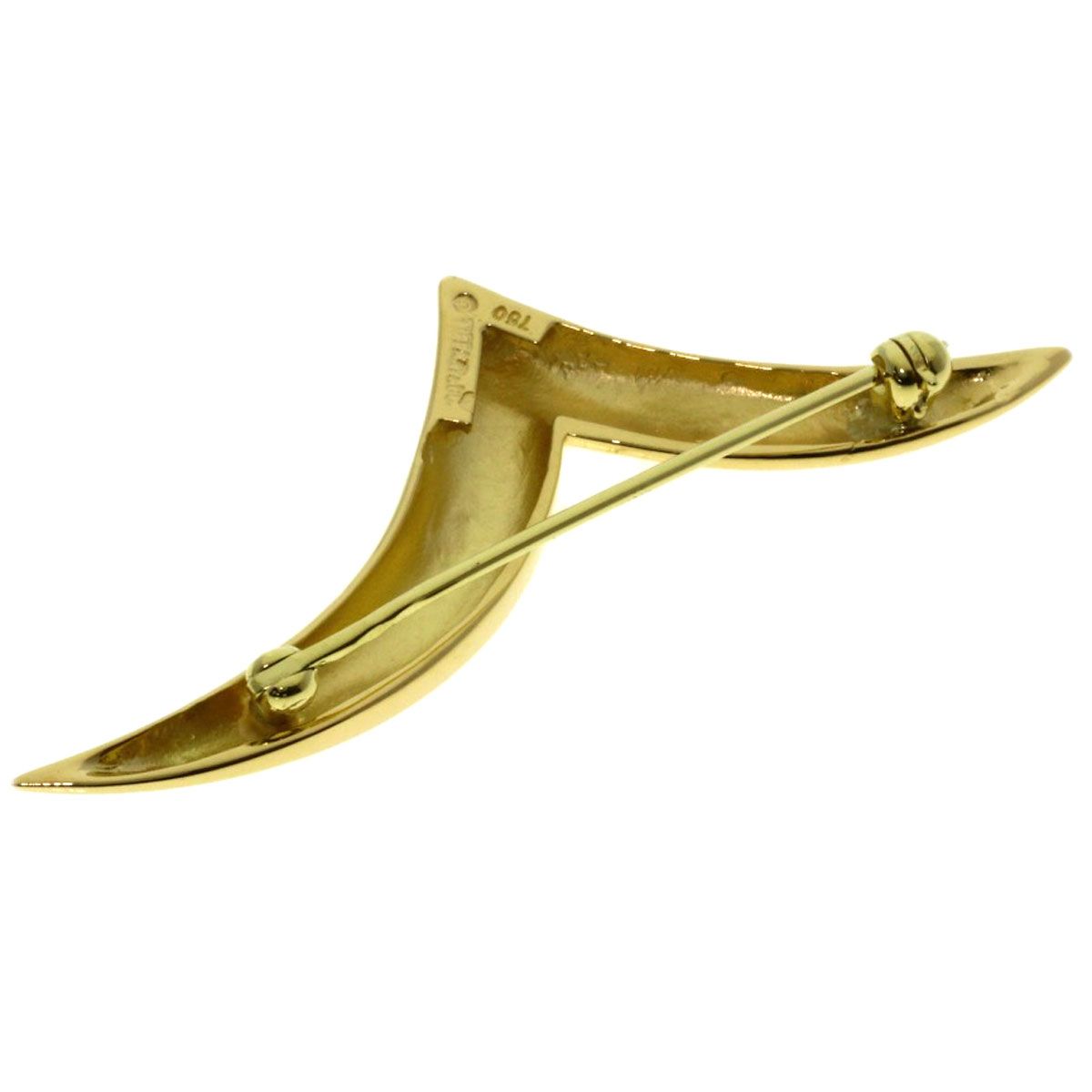 TIFFANY&Co. ティファニー シーガル ブローチ K18YG レディース TIFFANY&Co. ティファニー シーガル ブローチ K18YG レディース [中古