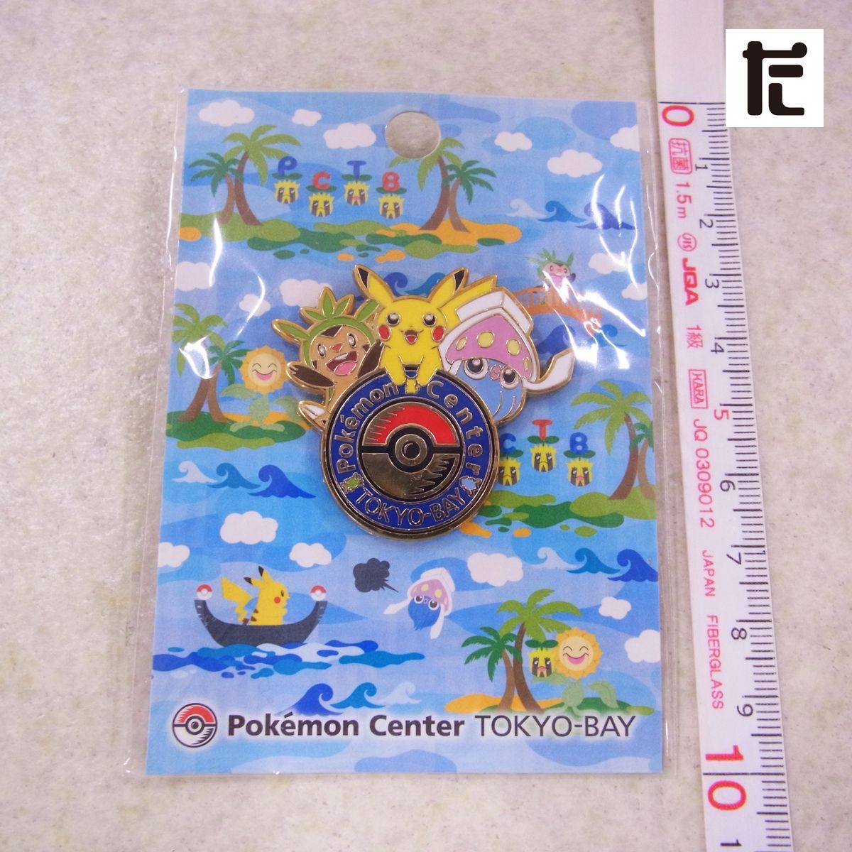 ロゴピンズ　ポケモンセンタートウキョーベイ　10個セット 未開封 ロゴピンズ ポケモンセンター トウキョーベイ OP ピカチュウ