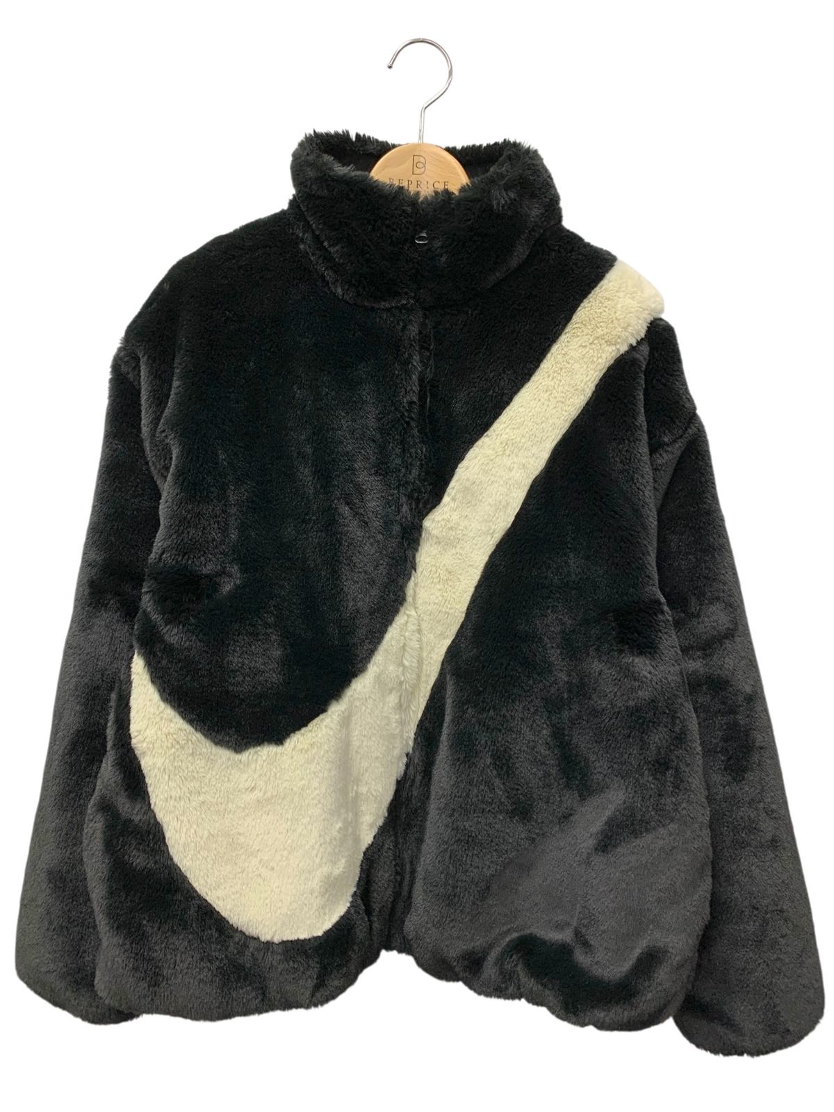ナイキ AS W NSW JKT FAUX FUR SWSH DO3792-010 ジャケット L ブラック