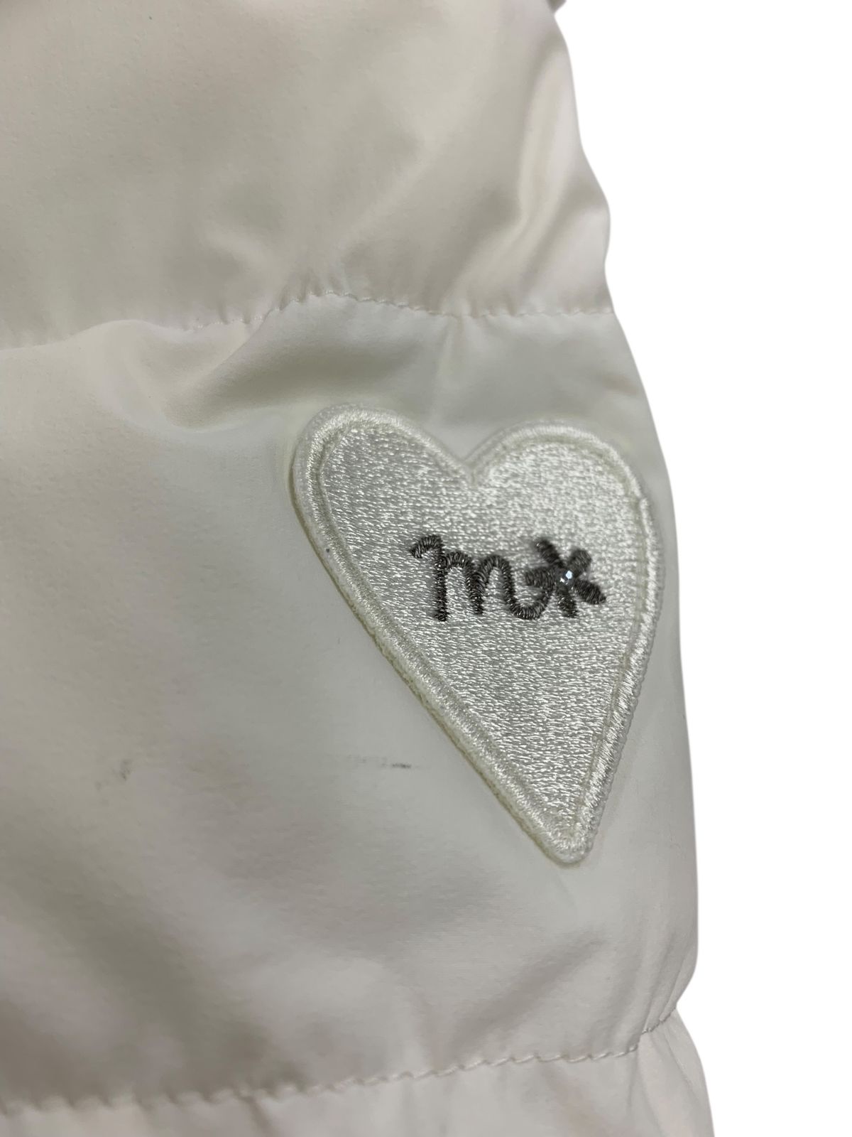 エムズグレイシー リバーシブルダウンコート 219606 42 ホワイト