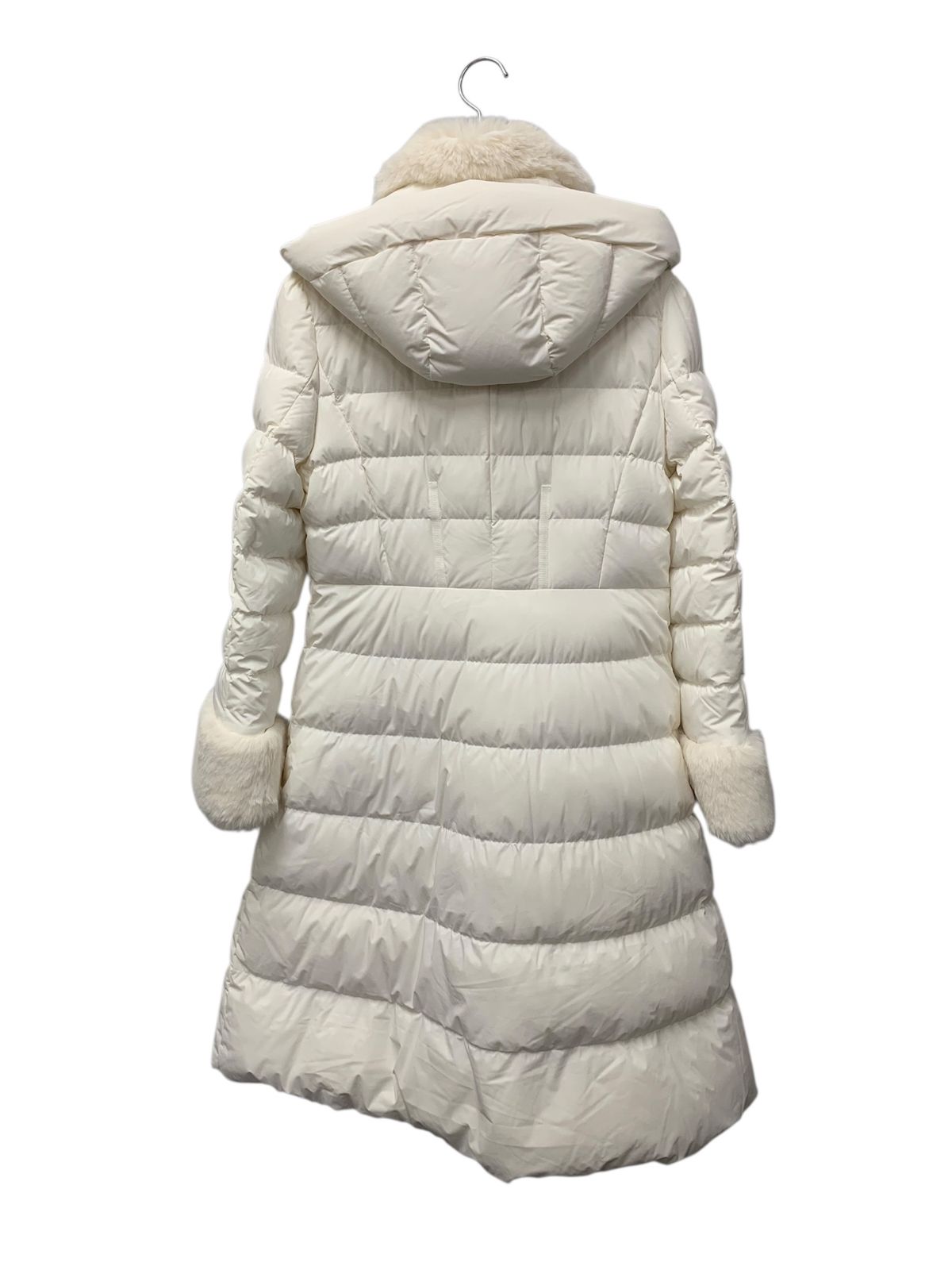 エムズグレイシー リバーシブルダウンコート 219606 42 ホワイト