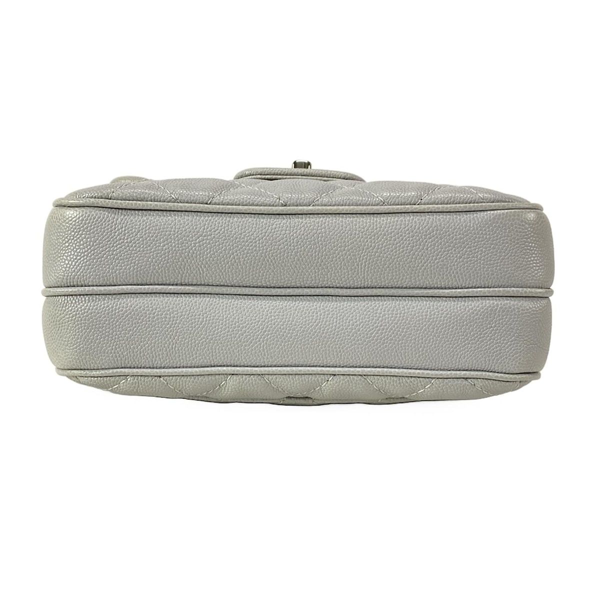 CHANEL(シャネル) ショルダーバッグ ミニマトラッセ グレー チェーン