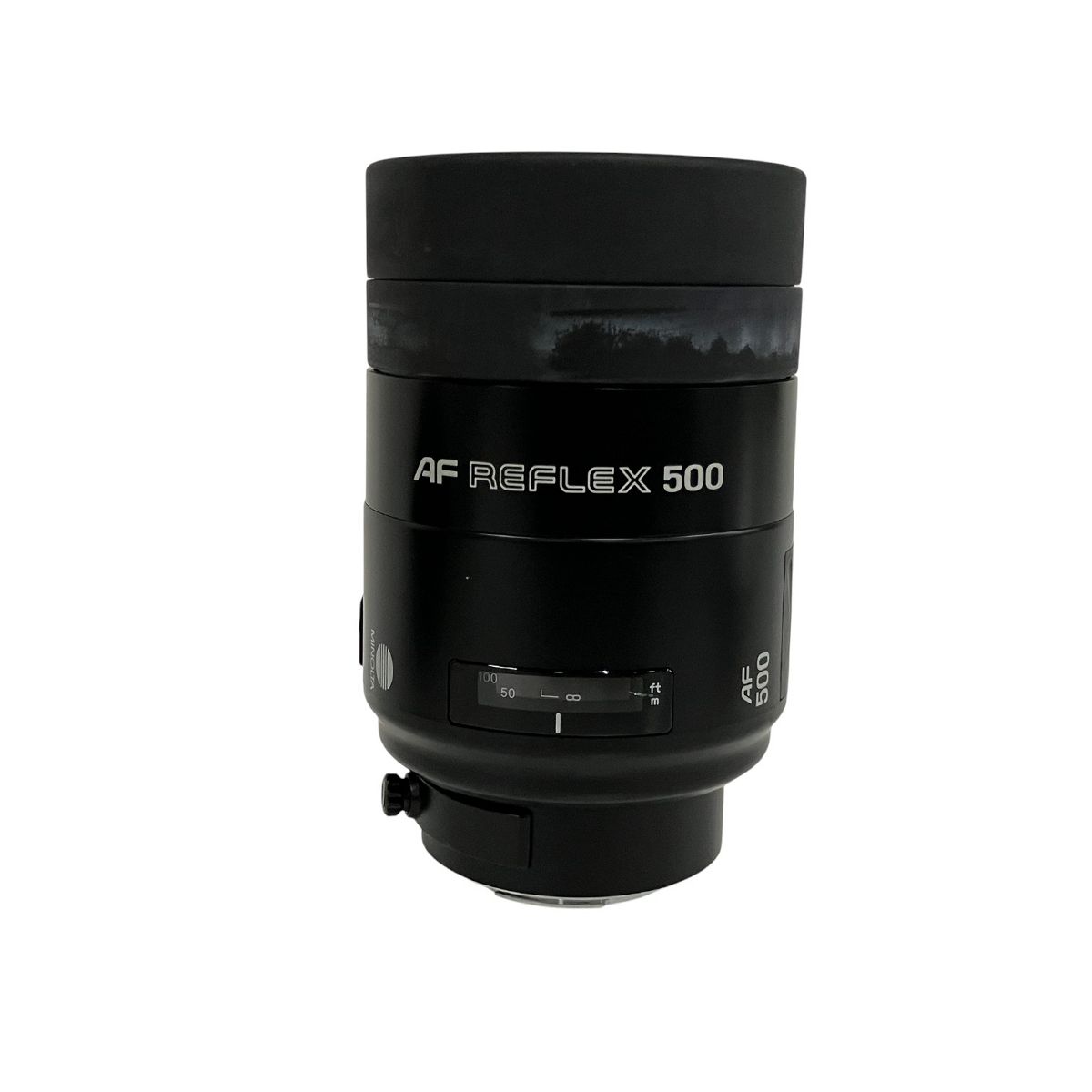 【ジャンク品】MINOLTA AF REFLEX 500/8 MINOLTA ミノルタ AF REFLEX 500 F8 カメラ ミラーレンズ ジャンク