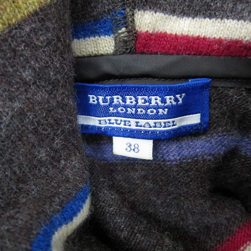 バーバリーブルーレーベル BURBERRY BLUE LABEL ジャケット ニット