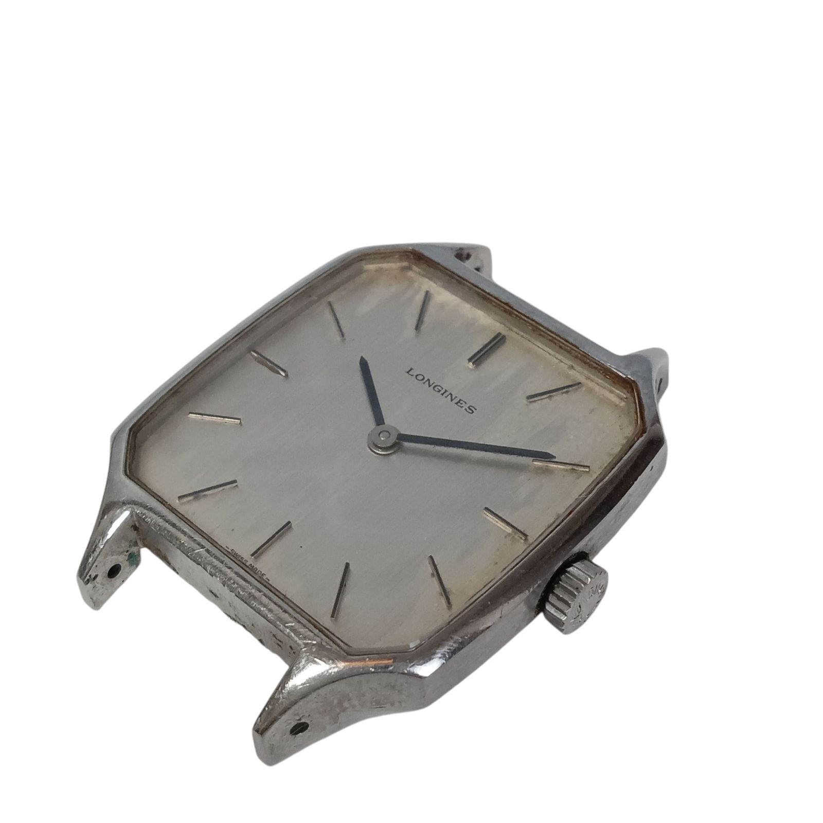 稼働 良品】1121-4 LONGINES ロンジン メンズ腕時計 手巻き スクエア