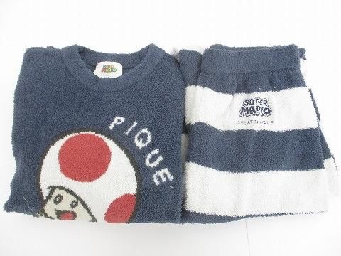 中古 ジェラートピケ gelato pique セットアップ SUPER MARIO スーパー