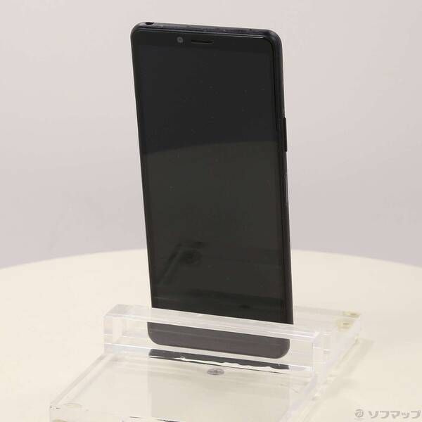 スマートフォン・携帯電話 〔品〕 Xperia 10 II 64GB ブラック SOV43