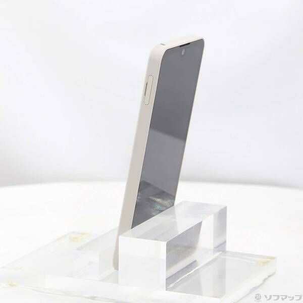 中古品〕 AQUOS wish 64GB アイボリー SHG06 au SIMフリー【377