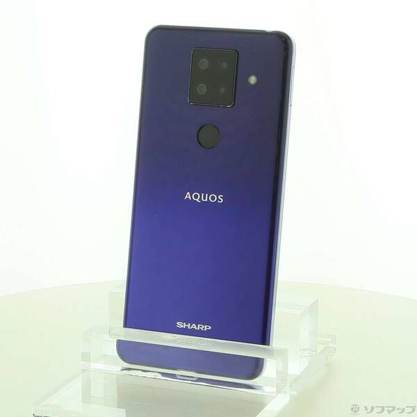 楽天版AQUOS sense4 plus 128GB バッテリー良好SIMフリー スマートフォン・携帯電話 〔品〕 AQUOS sense4 plus 128GB パープル