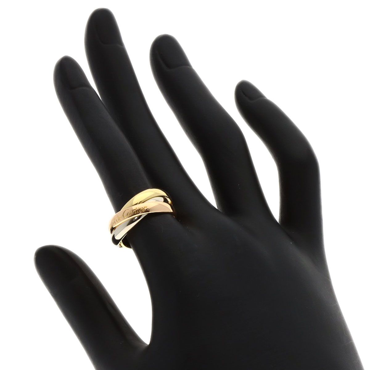CARTIER カルティエ トリニティ #50 リング・指輪 K18YG K18WG K18PG