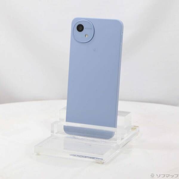 中古品〕 AQUOS wish4 64GB ブルー SH-52E docomo SIMフリー【276