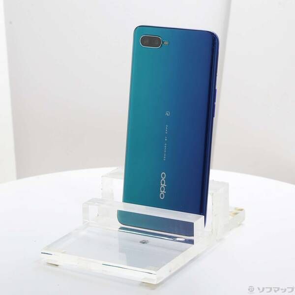 中古品〕 OPPO Reno A 128GB ブルー CPH1983 楽天 SIMフリー【297