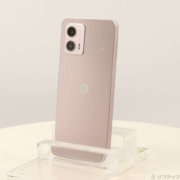 スマートフォン・携帯電話 Motorola moto g53y本体 ペールピンク