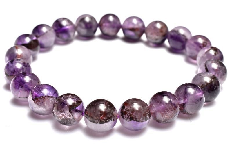 1点物】希少カナダ産◇高透明 アメジストオーラライト23 9mm