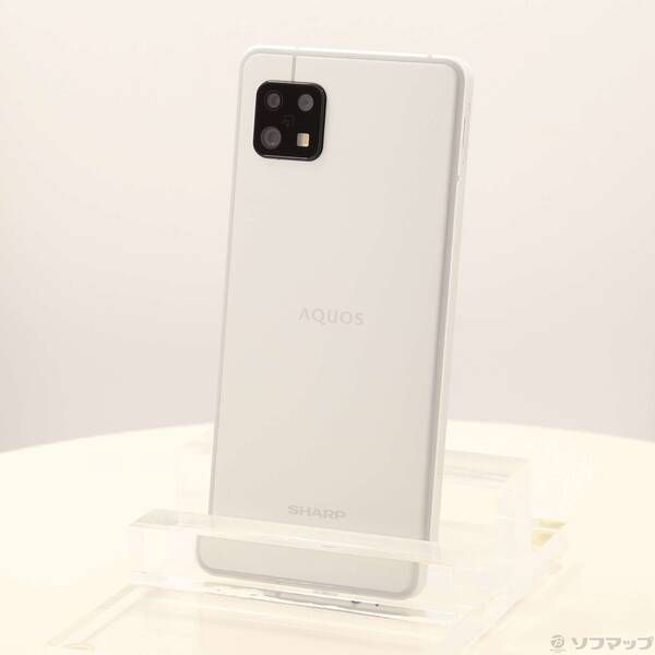 品〕 AQUOS sense6s 64GB シルバー SH-RM19s 楽天 SIMフリー【269】