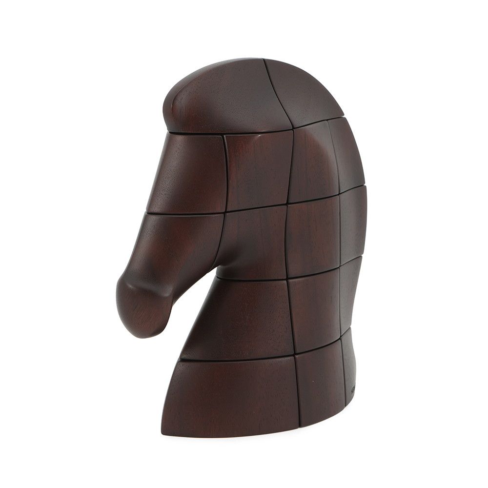 エルメス 立体パズル サマルカンド アカジュー・ブラウン マホガニー