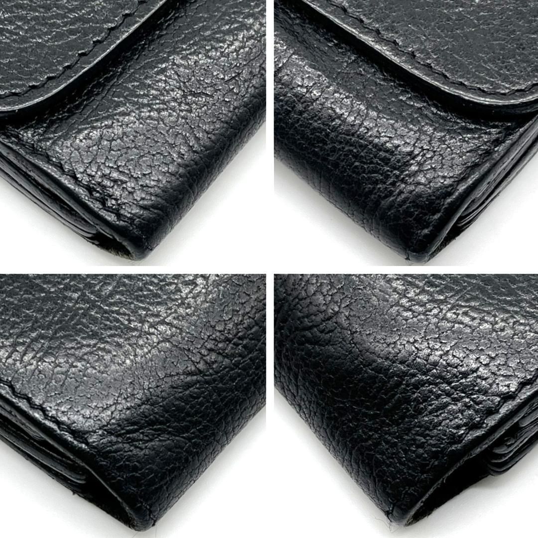 IL BISONTE イルビゾンテ レザー 長財布 ブラック 黒 Leather Long