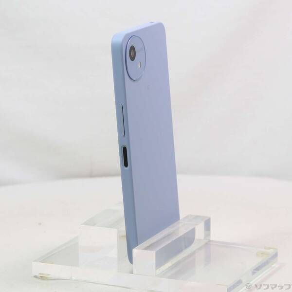 中古品〕 AQUOS wish4 64GB ブルー SH-52E docomo SIMフリー【344