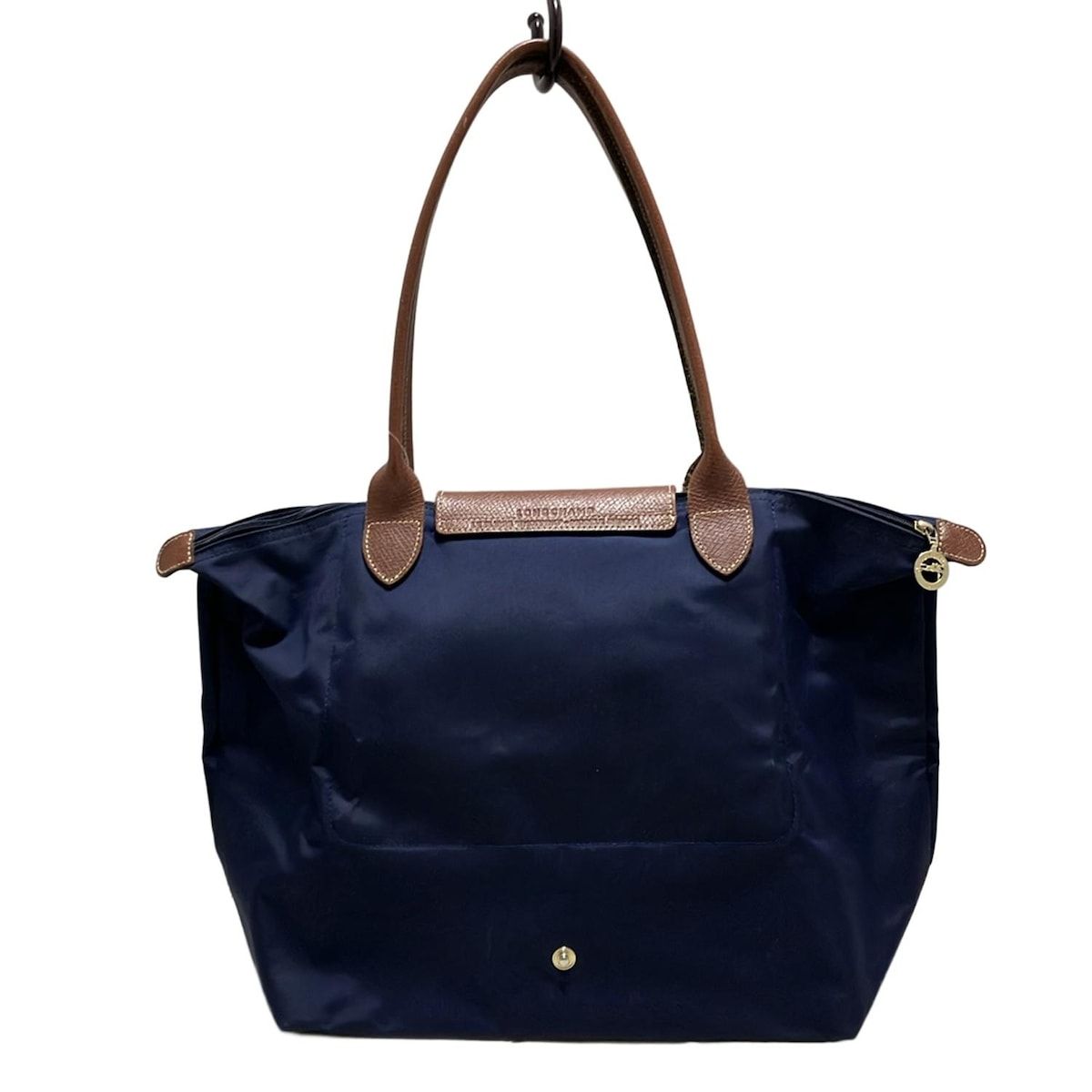 バッグLONGCHAMP ロンシャン ハンドバッグ ブルー レザー LONGCHAMP 