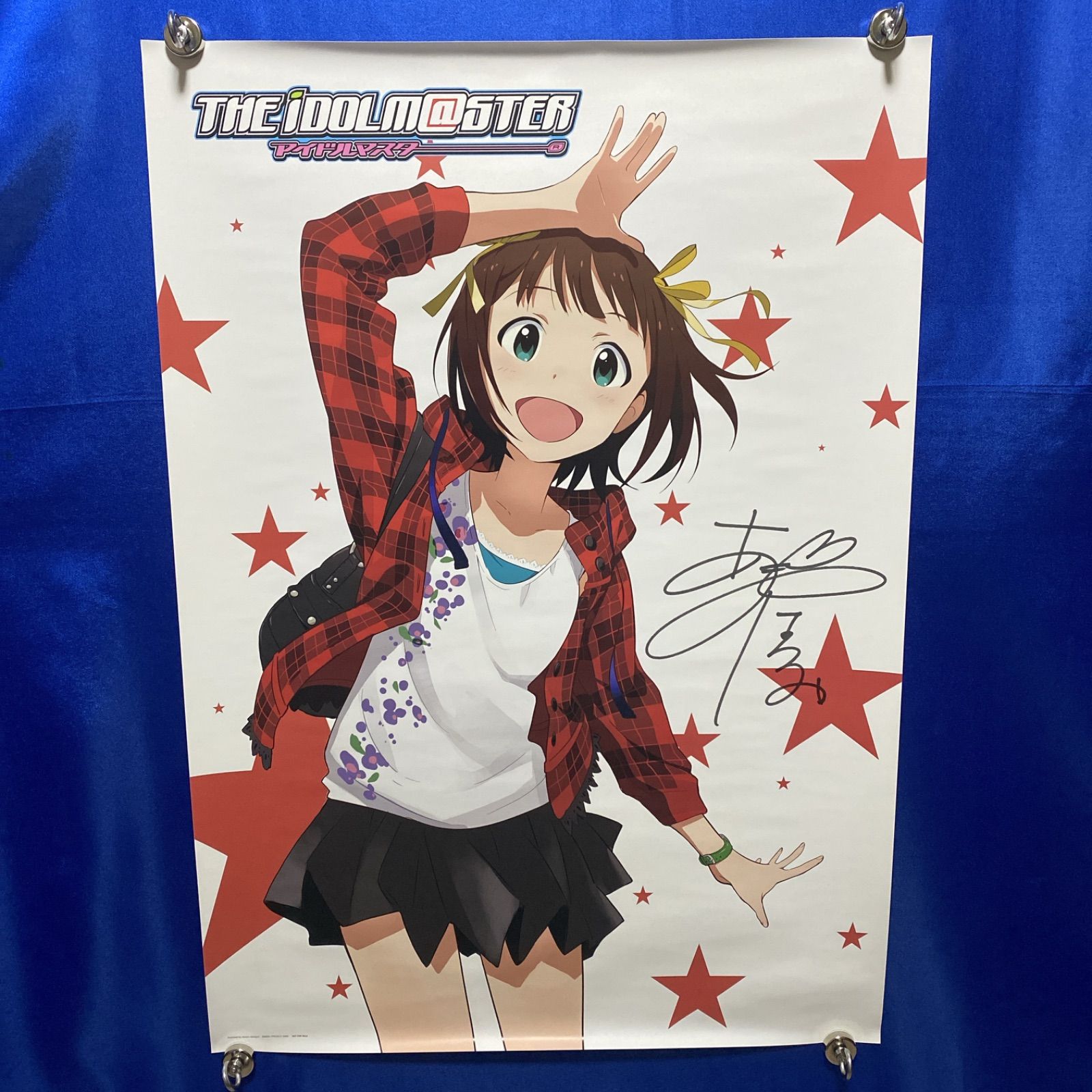アイドルマスター 複製サイン入り 両面 B2ポスター① #648 - メルカリ