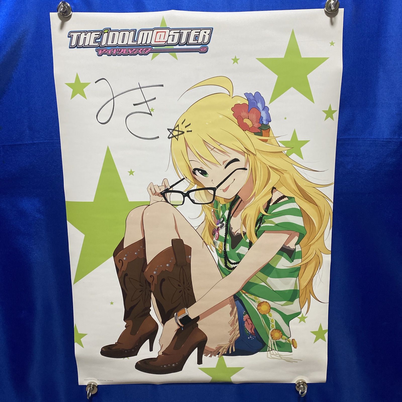アイドルマスター 複製サイン入り 両面 B2ポスター① #648 - メルカリ